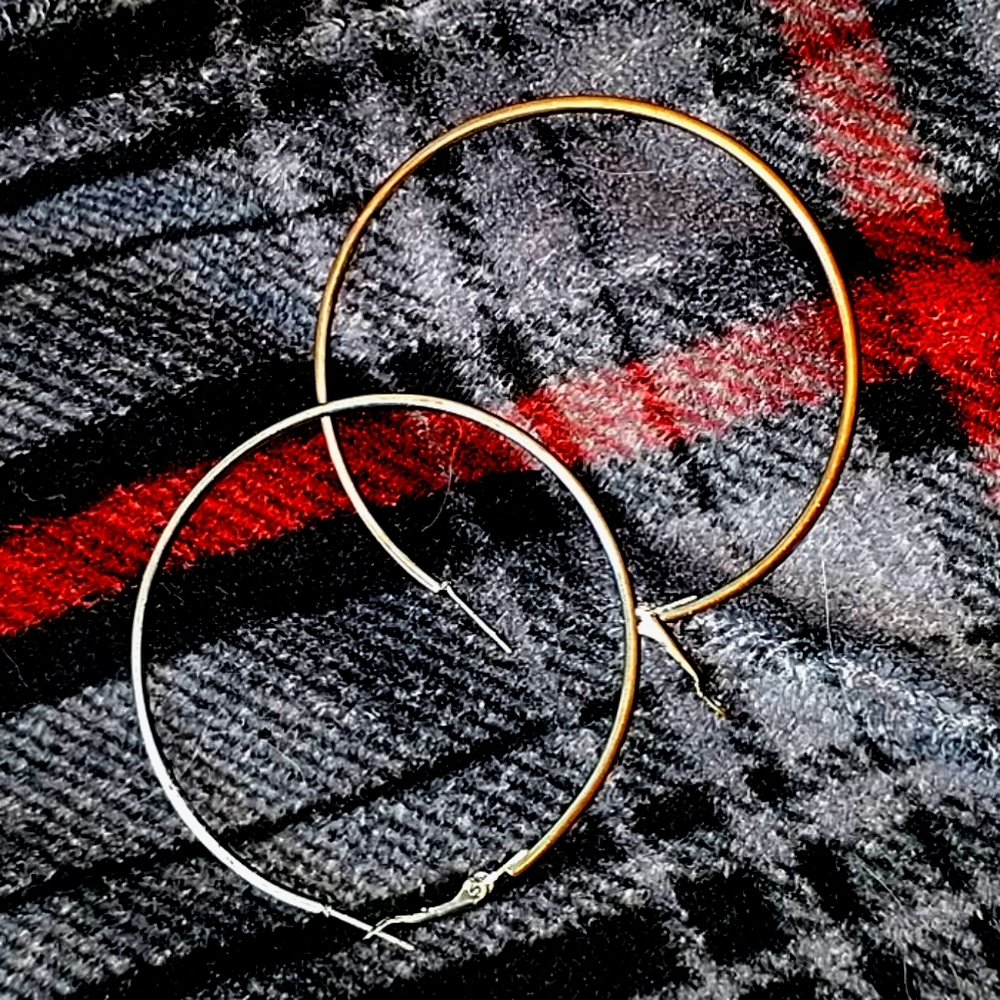 Hoop earrings